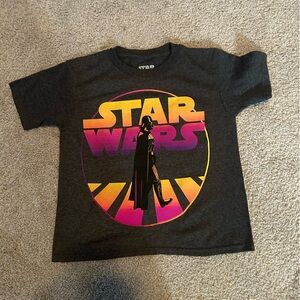 Star Wars XS Charcoal T-Shirt NWOT